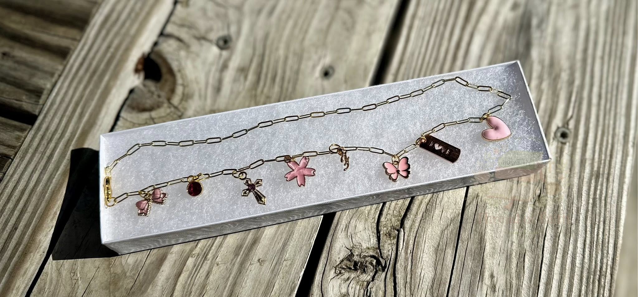 Custom Bible Charm Chain 🤍 Made to Fit Your Bible