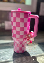 Custom Cup Charm 🤍 Personalized Tumbler Accessory