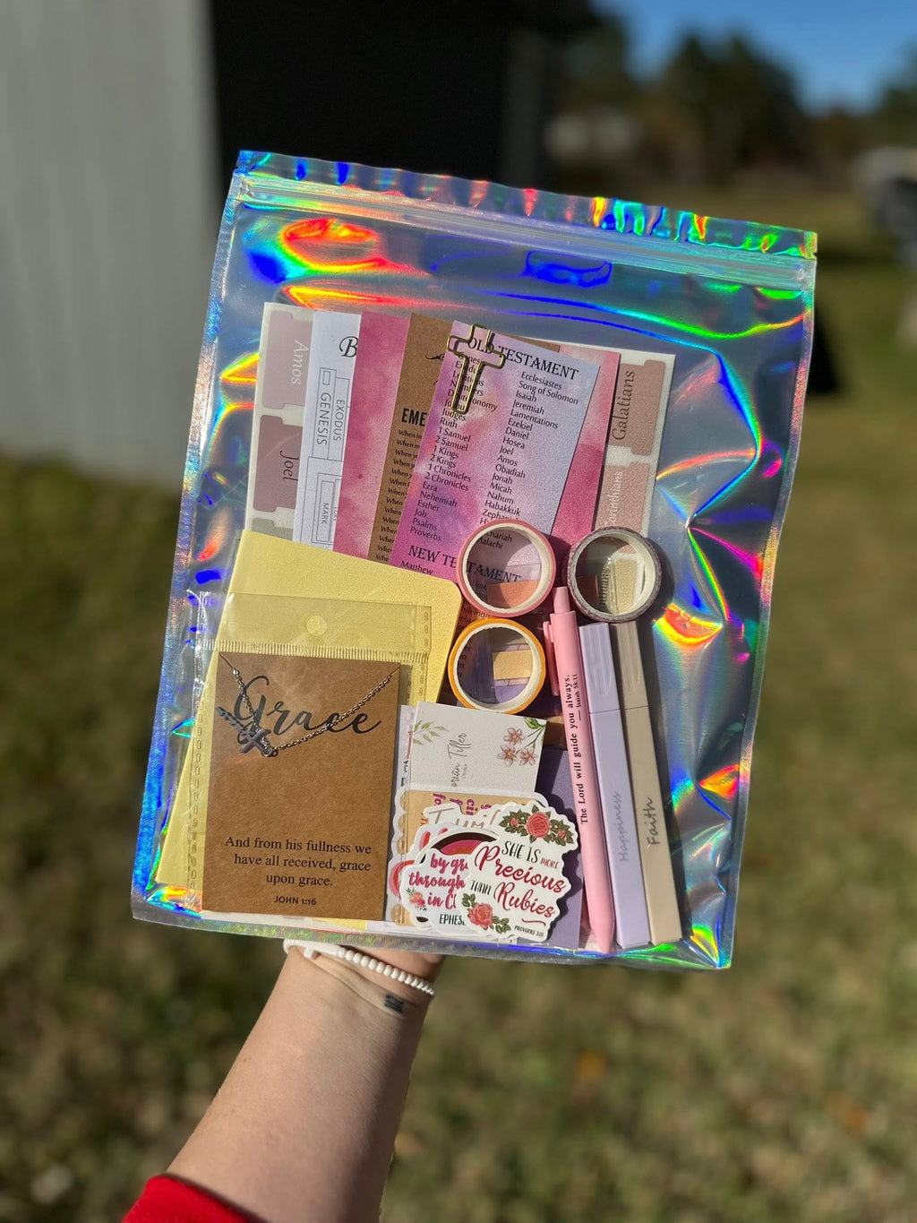 Loaded Bible Study Grab Bag 🤍 Faith-Based Mystery Bundle