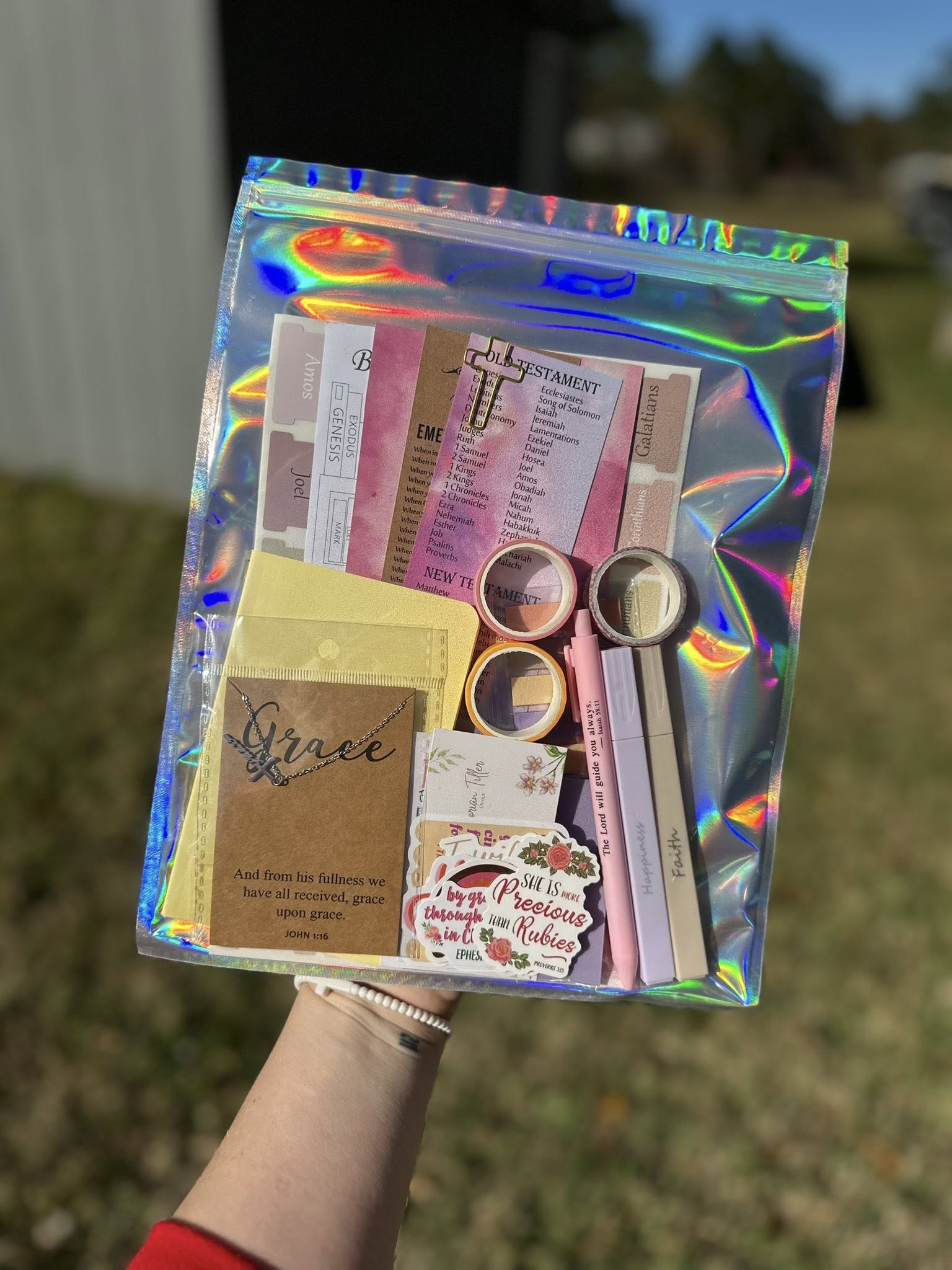 Loaded Bible Study Grab Bag 🤍 Faith-Based Mystery Bundle
