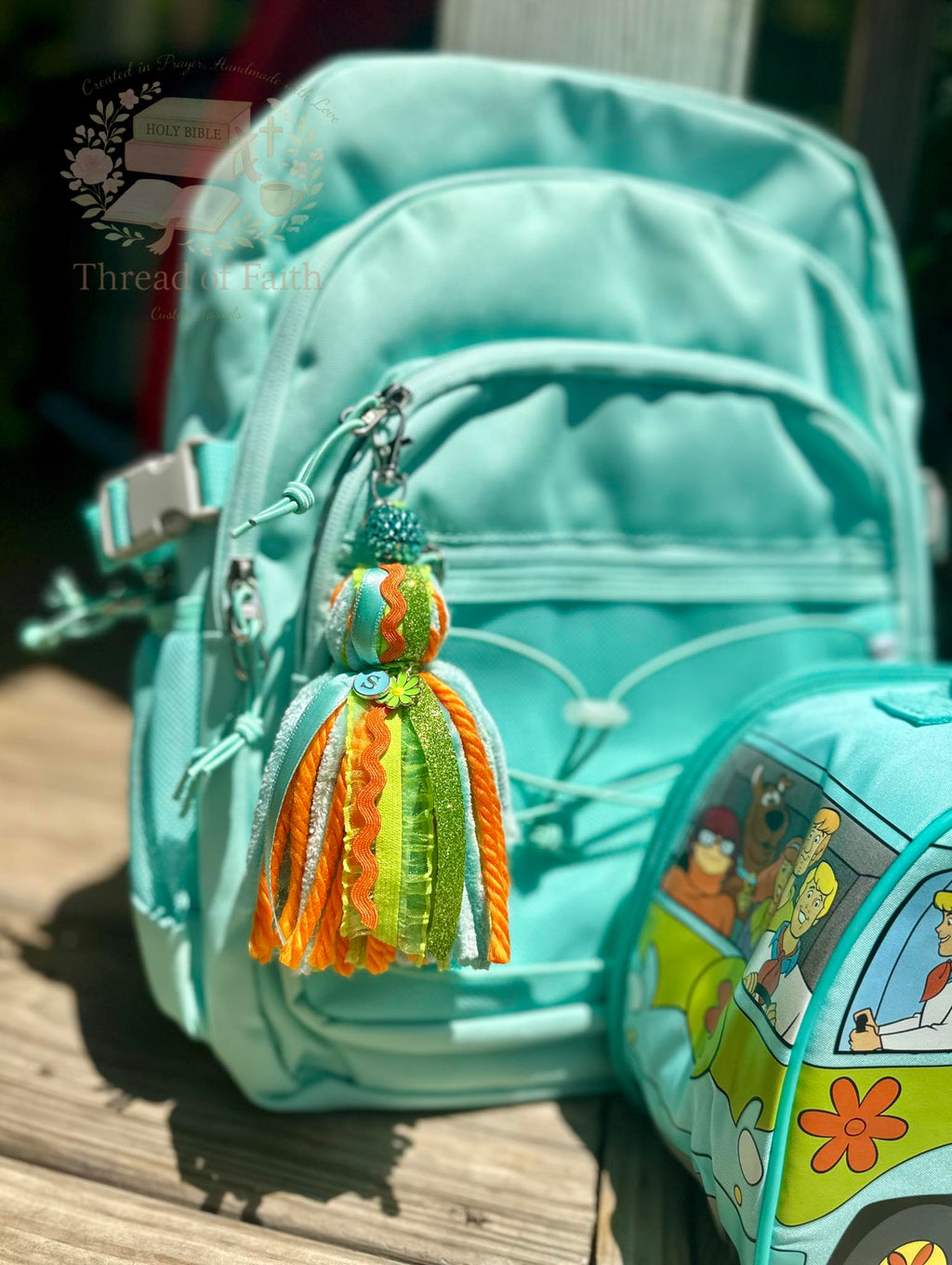 Custom Tassel Keychain 🤍