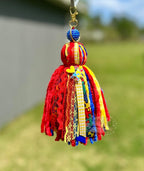 Custom Tassel Keychain 🤍