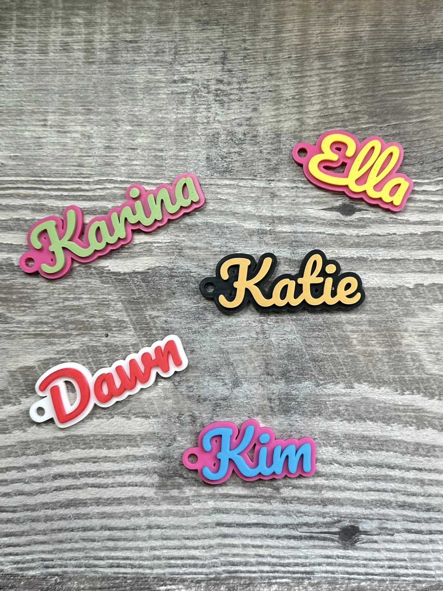 Personalized Name Keychain